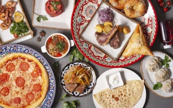 Узбекская-европейская кухня