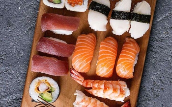 More sushi