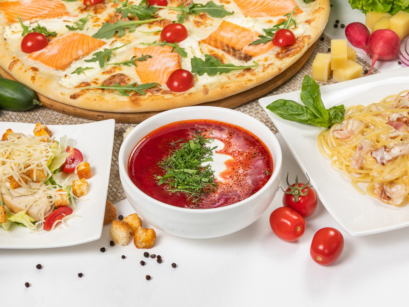 Fusion pizza