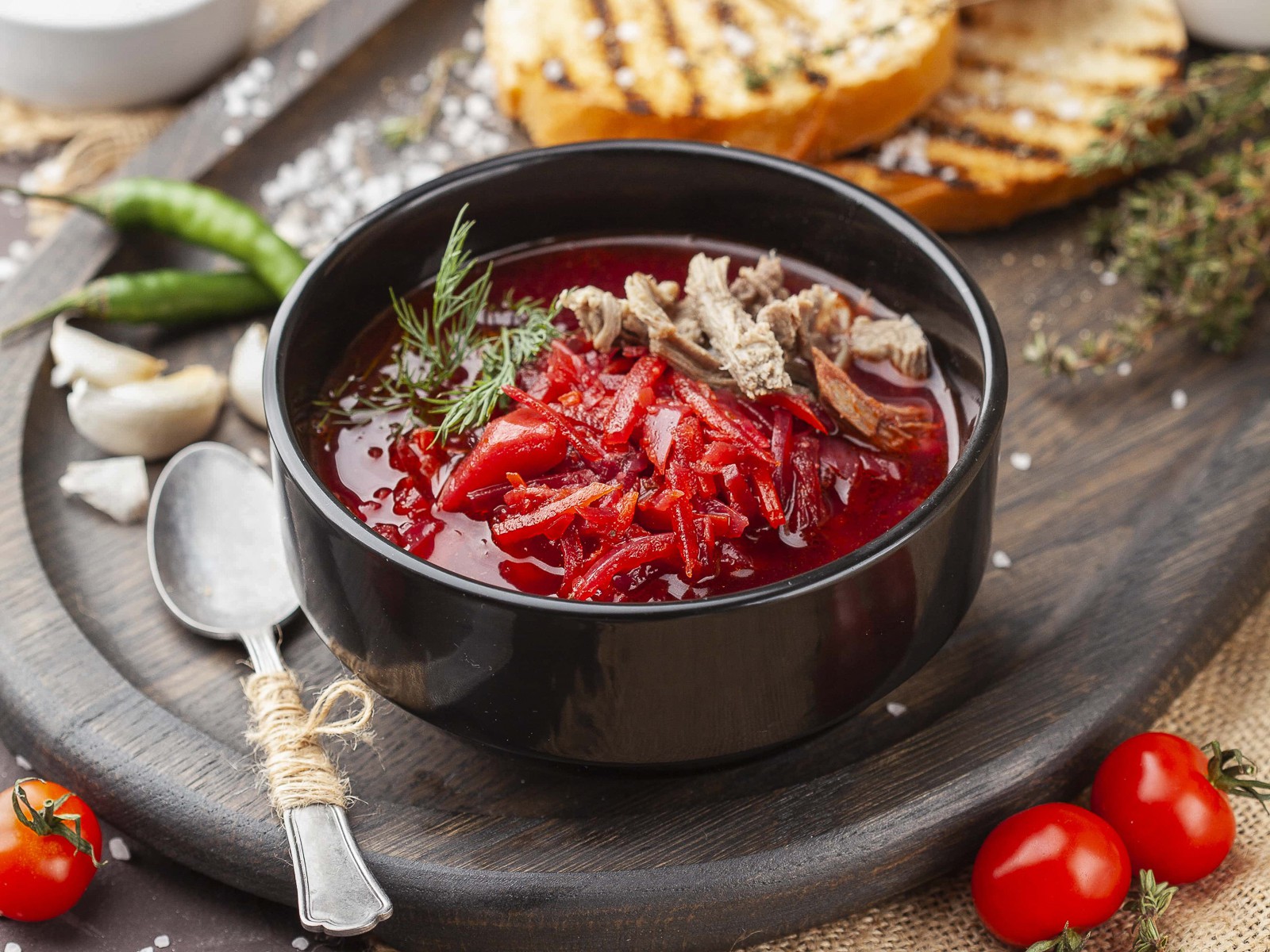 За обе щёки