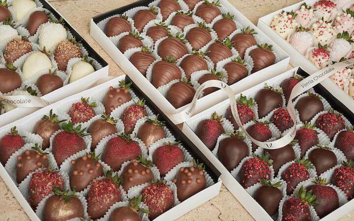 Verria Chocolate клубника и шоколад